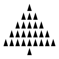 図のような三角形に組んだ陣形を作って攻めるのを何の陣と呼ぶ 国盗りクイズの答えにからむうんちくなど